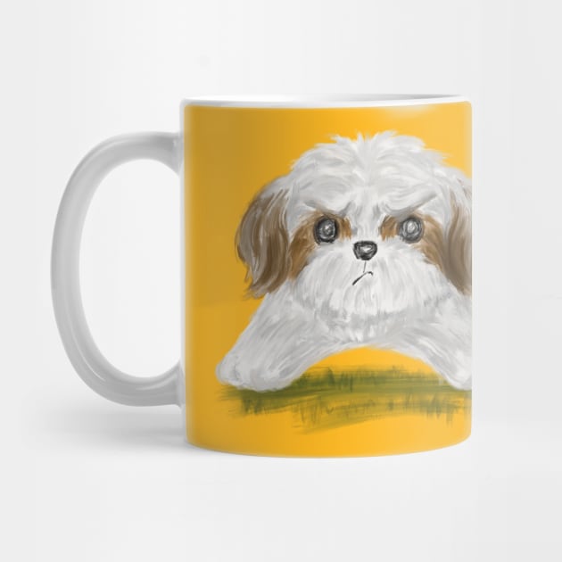 Grumpy Shih Tzu by sanogawa